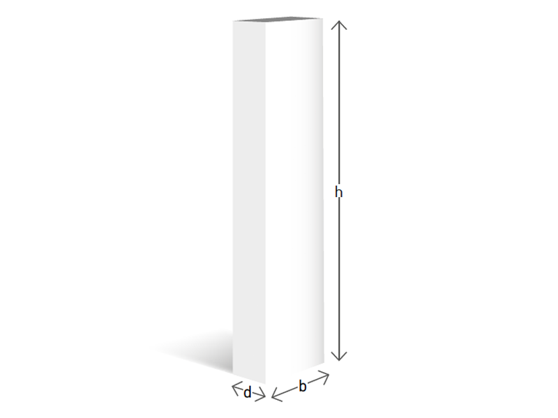 Wanddicke 30,0 – 40,0 cm